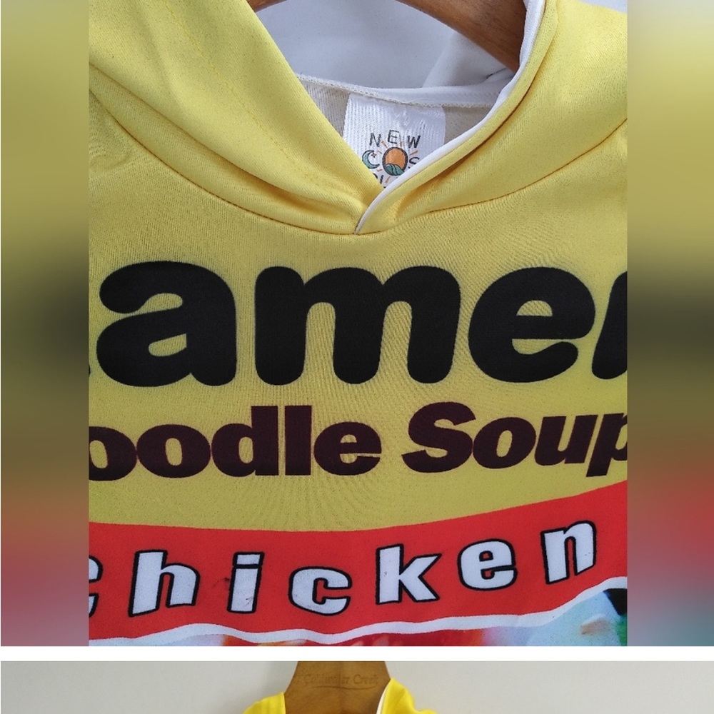 Ramen Chicken Noodle Soup Hoodie. Comfy silky sweatshirt, size medium 😎